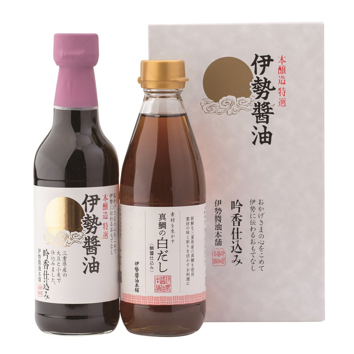 プチギフトに最適◎ 伊勢醤油ギフト 醤油・白だしセット 各360ml | 伊勢醤油本舗 三重 伊勢 お伊勢さん