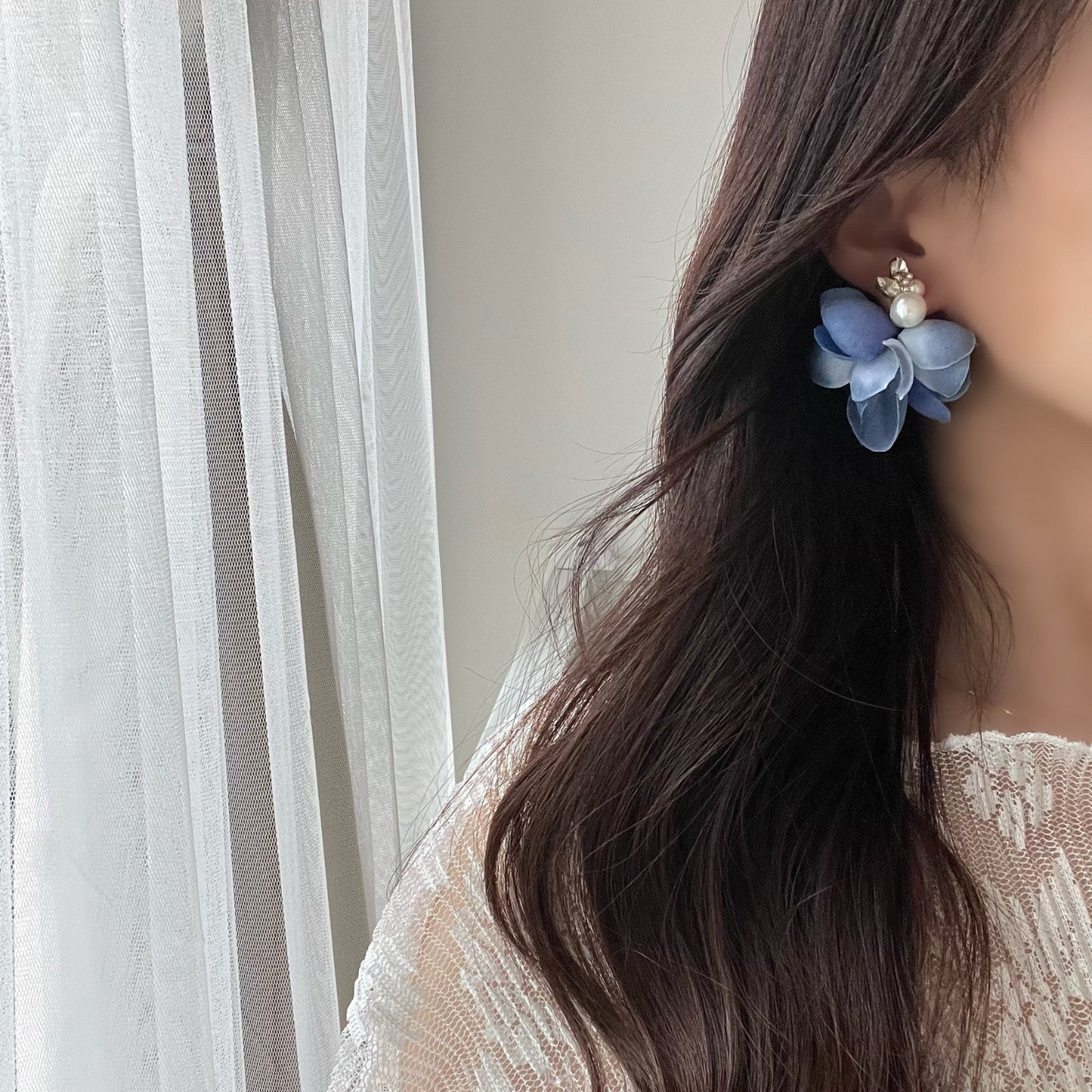 サージカルステンレス 人気 かわいい ピアス/イヤリング『 Micheline 』(ミシュリーヌ)|JASMINE ハンドメイドアクセサリー