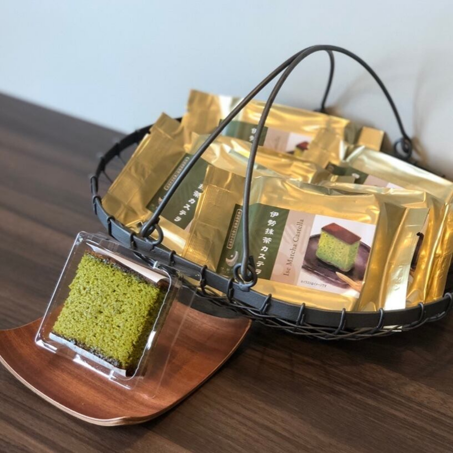 【10%OFF】 お得な 40個セット◎ 大人気 石臼挽き 伊勢抹茶カステラ 1個 | 伊勢抹茶 ISE MATCHA CAFE 三重 鈴鹿