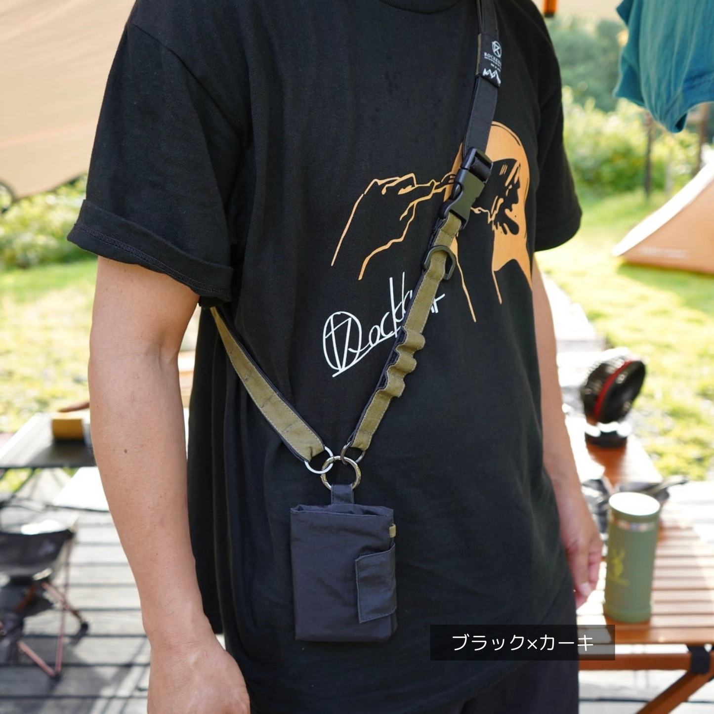 野外で大活躍! 多機能&お洒落 タクティカルストラップ+ウォレット 3カラー | 三重県鈴鹿発のガレージブランド ROCKKNOLL ロックノル 三重 鈴鹿