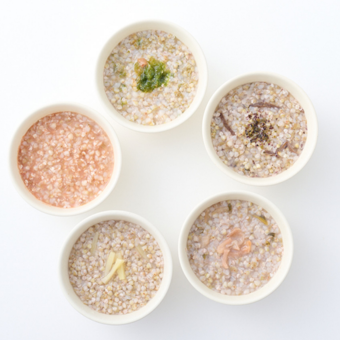 三重県の食材をたっぷり味わう そばの実のおかゆ 5個セット | ママを応援おさかな便 mogcook モグック 三重 紀北町 熊野古道