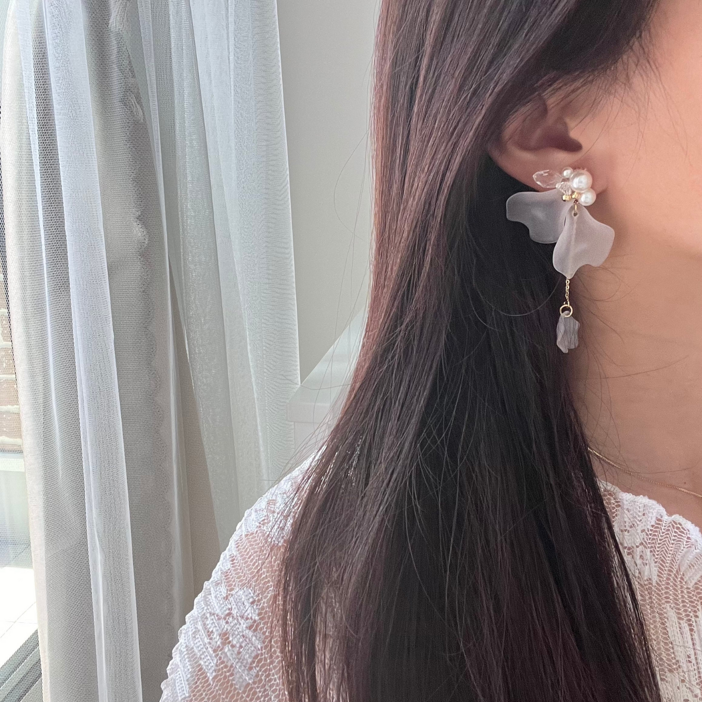 サージカルステンレス 人気 かわいい ギフト ピアス/イヤリング『 Sofia 』(ソフィア)| JASMINE ハンドメイドアクセサリー