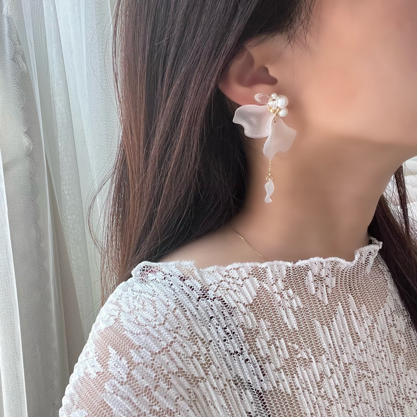 サージカルステンレス 人気 かわいい ギフト ピアス/イヤリング『 Sofia 』(ソフィア)| JASMINE ハンドメイドアクセサリー