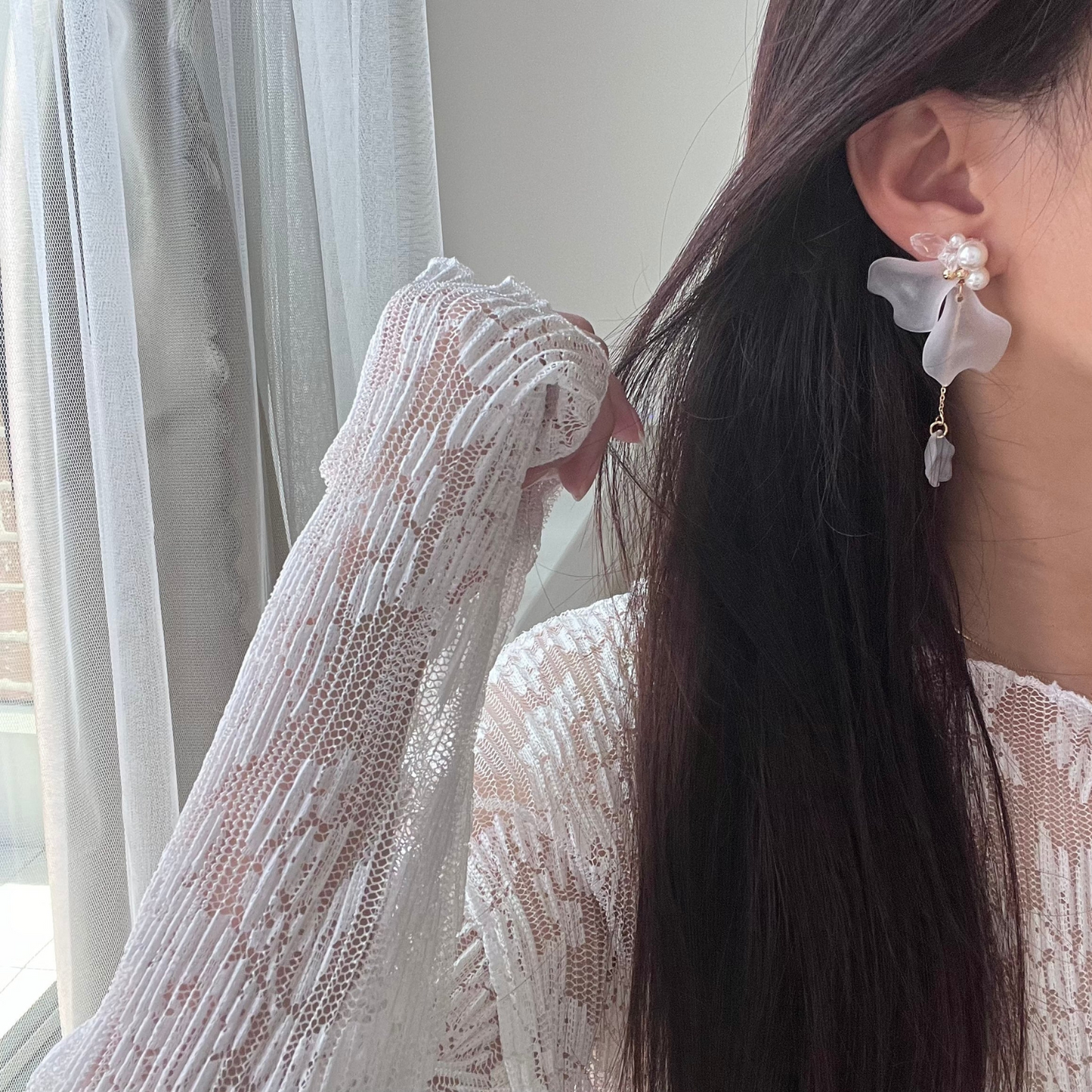 サージカルステンレス 人気 かわいい ギフト ピアス/イヤリング『 Sofia 』(ソフィア)| JASMINE ハンドメイドアクセサリー