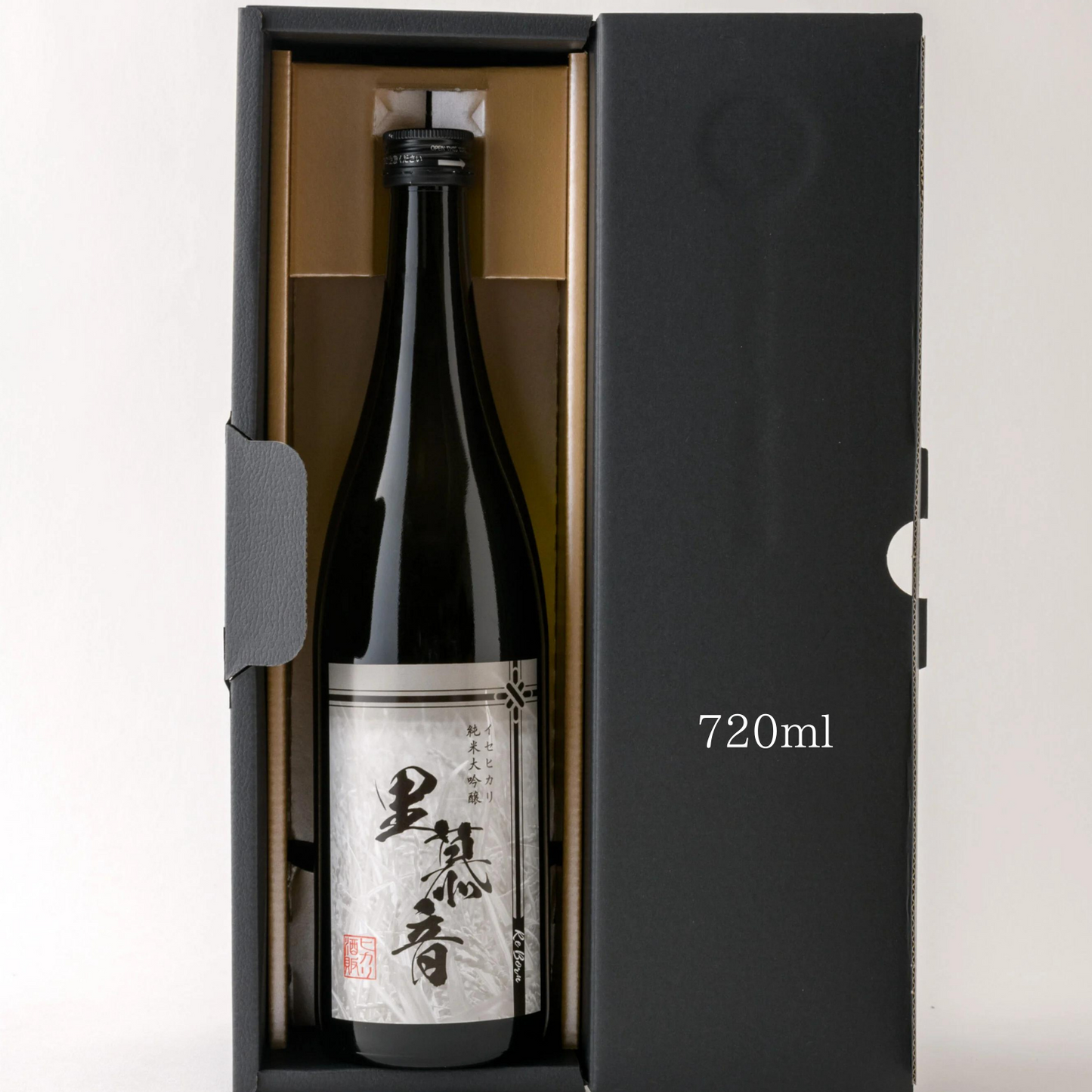 すっきりとした味わい 純米大吟醸「 里慕音(リボーン) 」 45%精米 720ml / 500ml / 300ml / 180ml | ヒカリ酒販 三重 伊勢 日本酒 奇跡の米 イセヒカリ