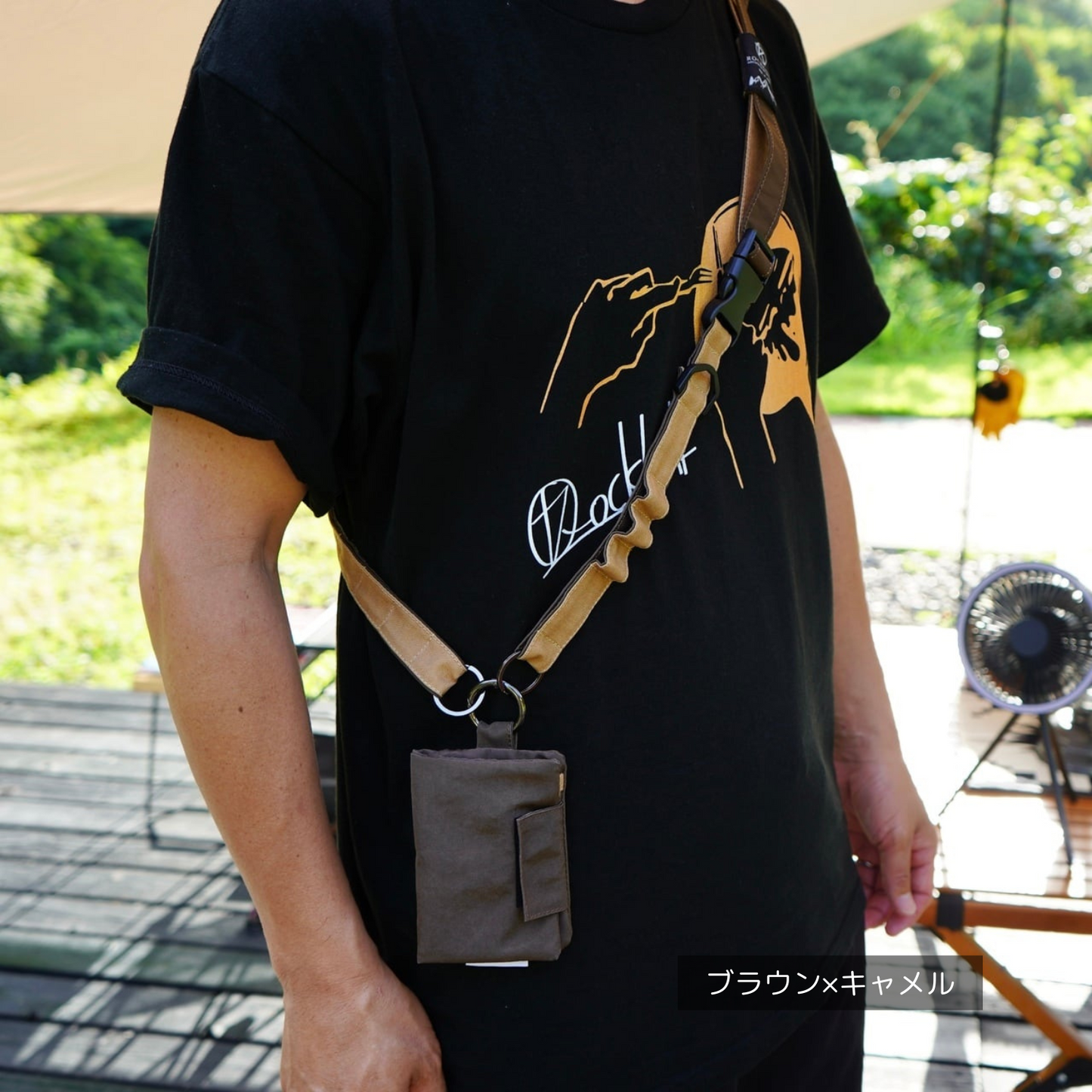 野外で大活躍! 多機能&お洒落 タクティカルストラップ+ウォレット 3カラー | 三重県鈴鹿発のガレージブランド ROCKKNOLL ロックノル 三重 鈴鹿