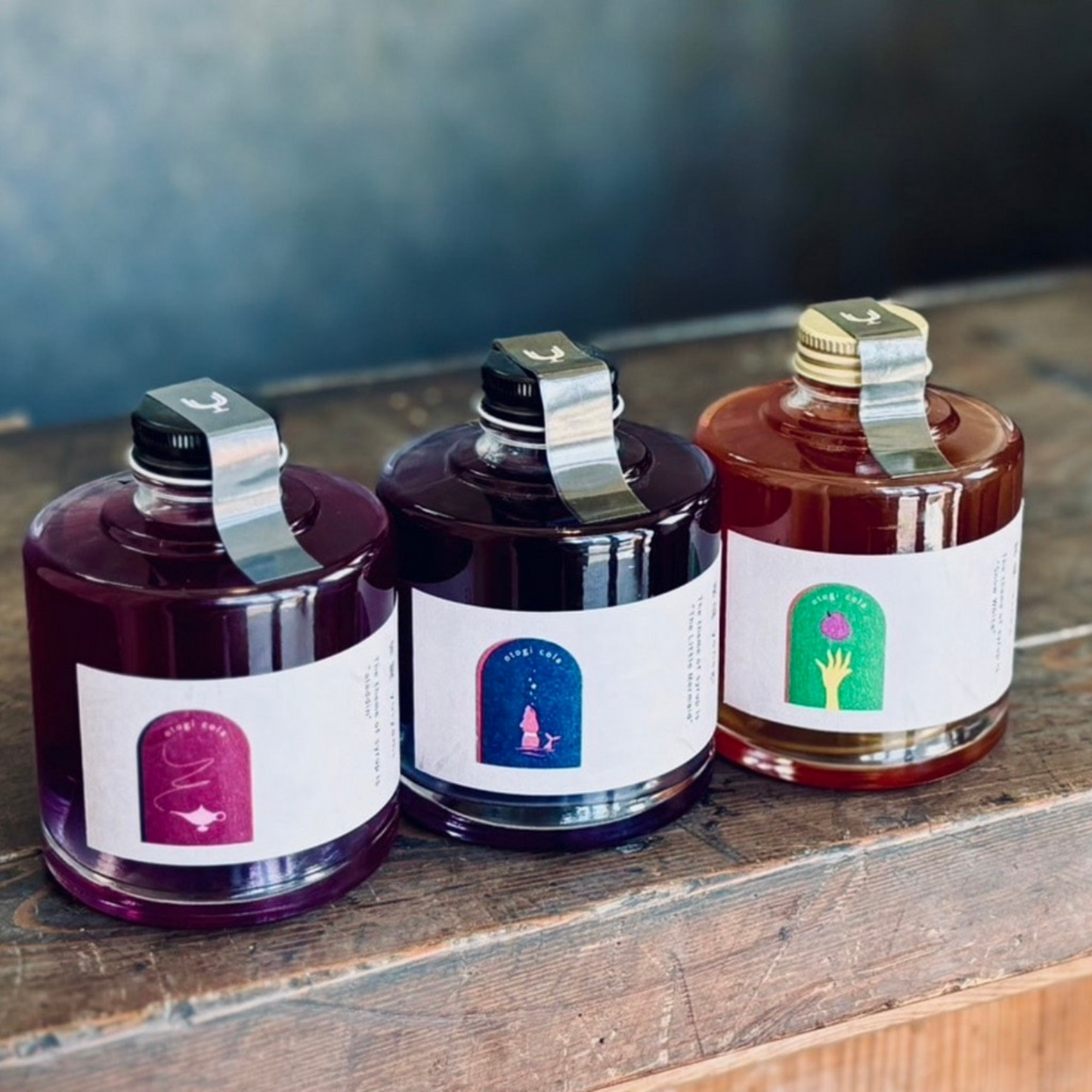 人気 無添加【ギフトボックス】otogi cola 3種類セット 宵闇・夜凪・禁果 各180ml クラフトコーラ|Uプロダクツ 三重 名張