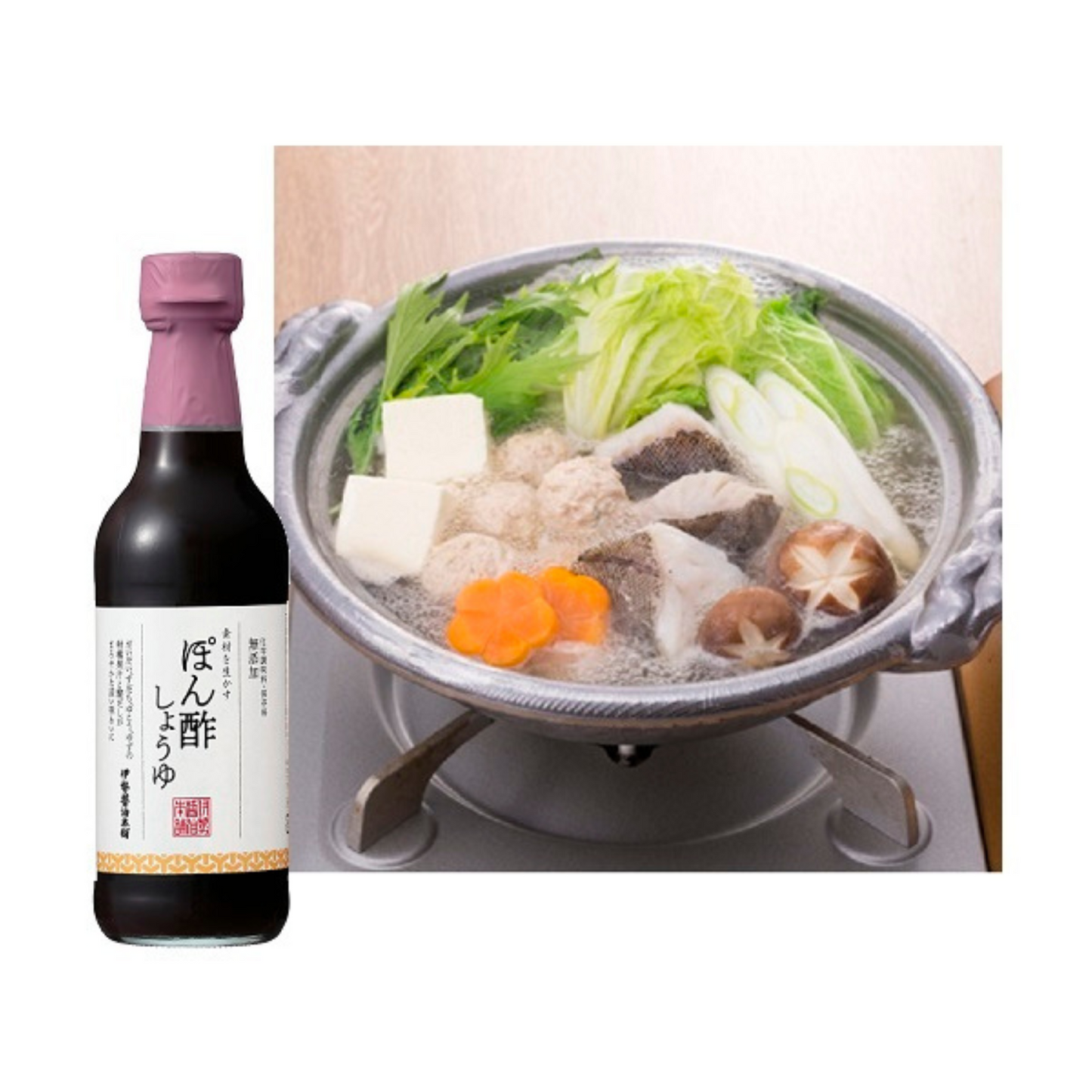 使いやすいサイズ プチギフトに◎ 伊勢醤油ギフト 醤油・ぽん酢セット 各360ml | 伊勢醤油本舗 三重 伊勢 お伊勢さん