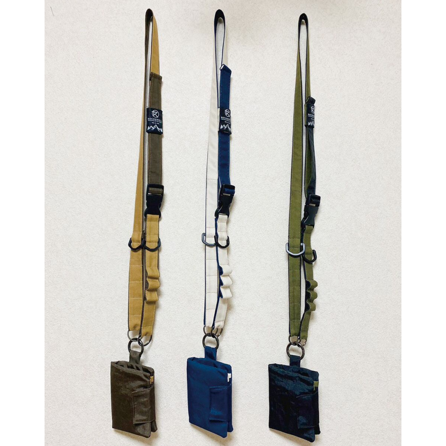 野外で大活躍! 多機能&お洒落 タクティカルストラップ+ウォレット 3カラー | 三重県鈴鹿発のガレージブランド ROCKKNOLL ロックノル 三重 鈴鹿