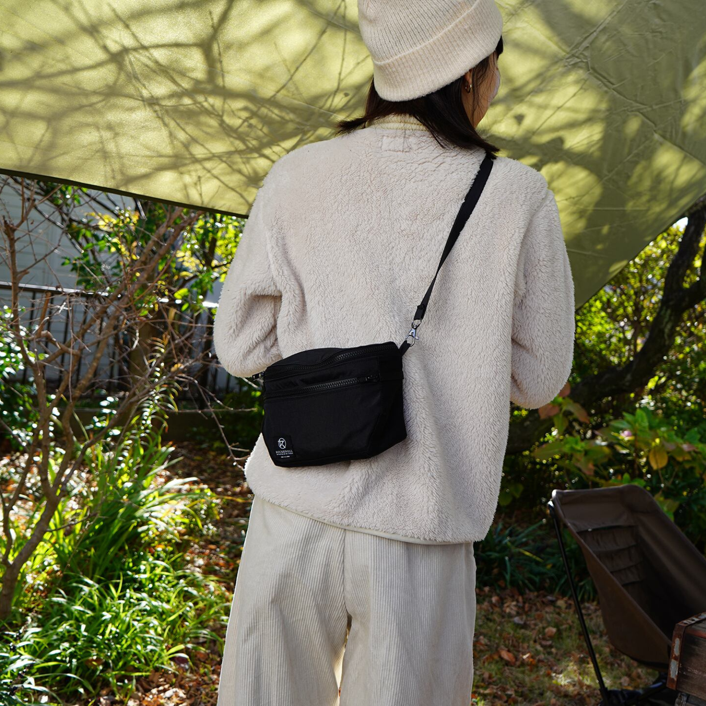 おすすめ アウトドア 旅行 Trapez トラペッツ（小型バック） | 三重県鈴鹿発のガレージブランド ROCKKNOLL ロックノル 三重 鈴鹿