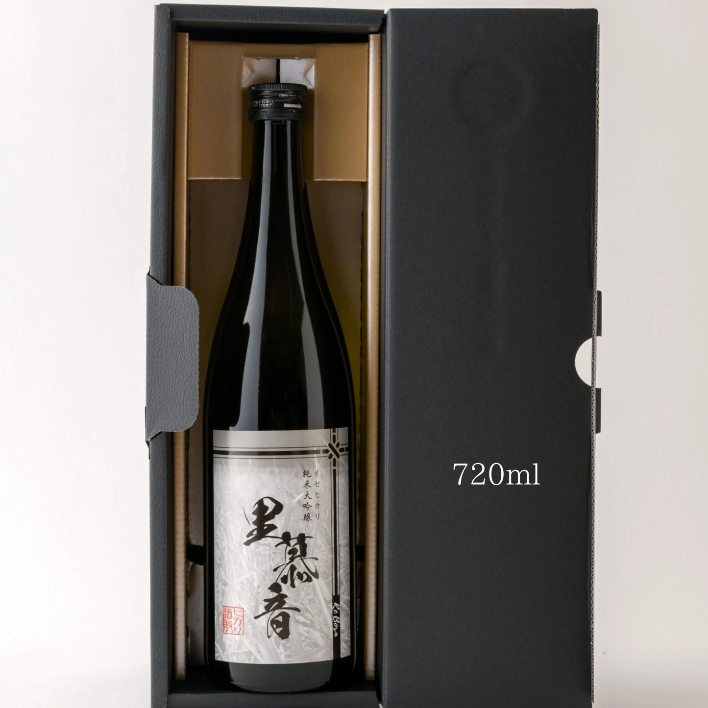 すっきりとした味わい 純米大吟醸「 里慕音（リボーン） 」 45％精米 720ml / 500ml / 300ml / 180ml | ヒカリ酒販 三重 伊勢 日本酒 奇跡の米 イセヒカリ