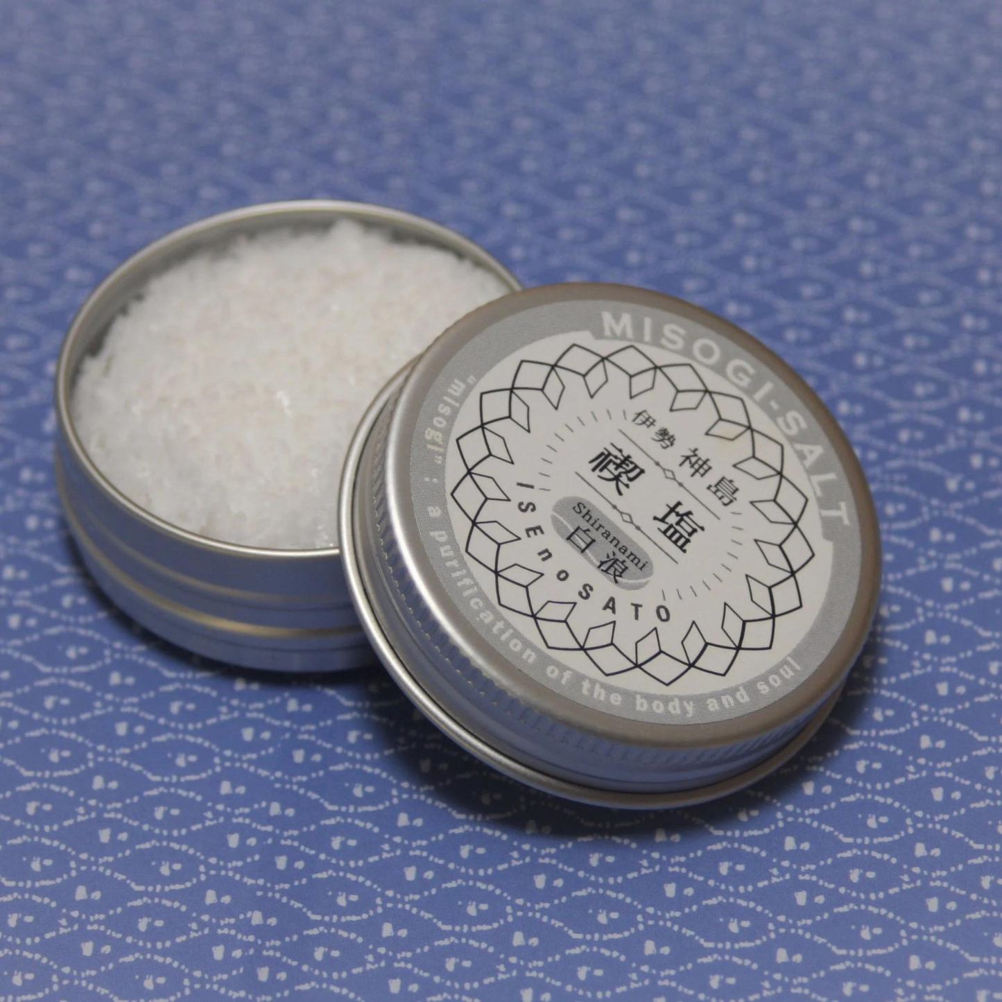余韻を楽しむ塩 ミネラルたっぷり 神島の天然塩 禊塩 - みそぎしお - 1缶×各15g | 伊勢之里 三重 伊勢 お伊勢さん
